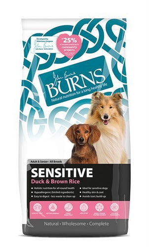 Burns Sensitive - Duck & Brown Rice