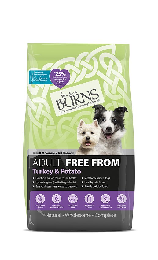 Burns Free From Adult - Turkey & Potato