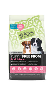 Burns Puppy Free From - Duck & Potato