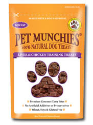 Pet Munchies Training Treats - Liver & Chicken