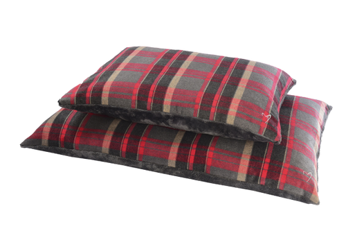 Gor Pets - Camden Comfy Cushion Red Check