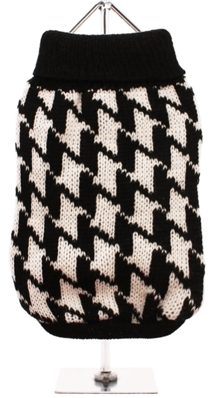 Urban Pup - Houndstooth Sweater