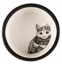 Load image into Gallery viewer, Trixie - Ceramic Cat Bowl
