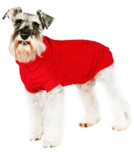 Load image into Gallery viewer, Urban Pup - Red Waffle Knitted Sweater