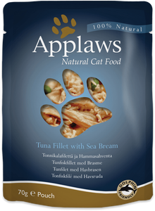 Applaws - Tuna Fillet with Seabream (12x70g)