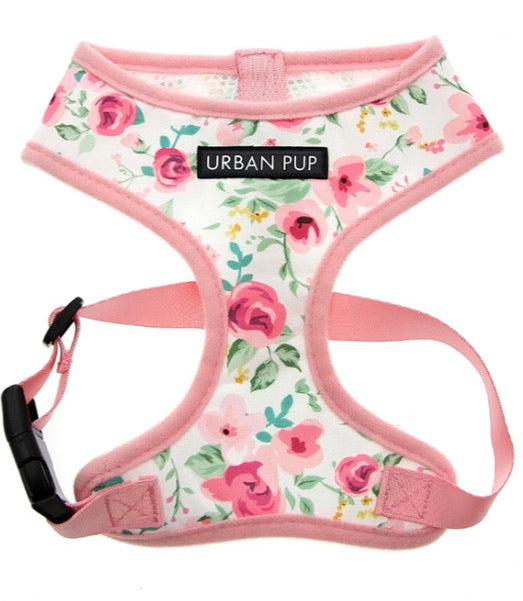 Urban Pup - Pink Floral Cascade Harness