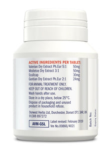Dorwest - Scullcap & Valerian Tablets