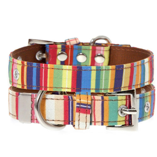 Urban Pup - Henley Striped Fabric Collar