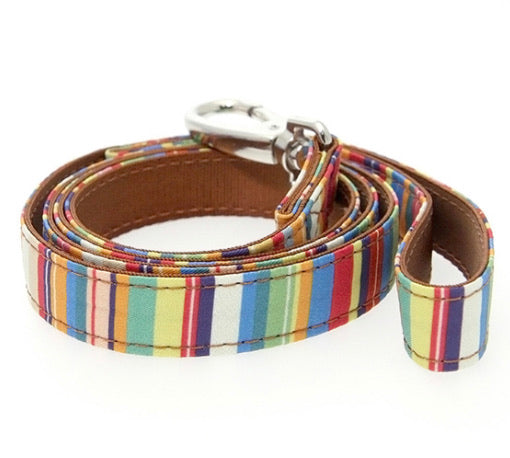 Urban Pup - Henley Striped Fabric Lead