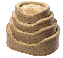 Gor Pets - Premium Bed Beige Check