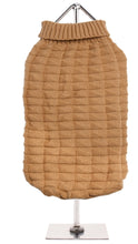 Load image into Gallery viewer, Urban Pup - Brown Waffle Knitted Sweater