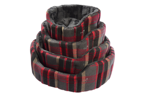 Gor Pets - Camden Deluxe Bed Red Check