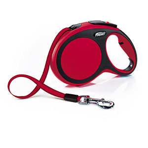 Flexi - Comfort Retractable Tape Lead Red