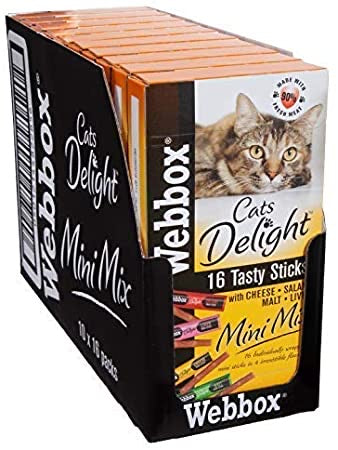 Webbox - Cat Delight 16 Tasty Sticks