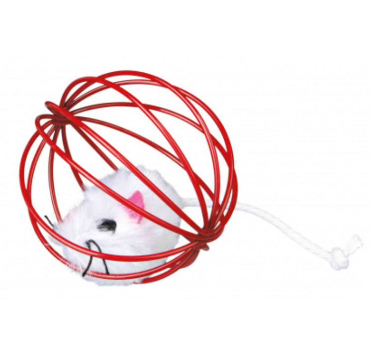 Trixie - Mice in Wire Ball (Varied Colours)