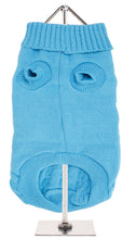 Load image into Gallery viewer, Urban Pup - Blue Cable Knit Sweater