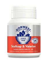 Load image into Gallery viewer, Dorwest - Scullcap &amp; Valerian Tablets