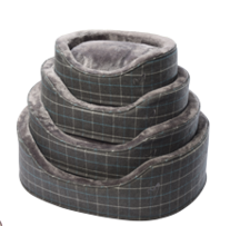 Gor Pets - Premium Bed Grey Check