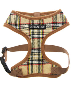Urban Pup - Brown Tartan Harness