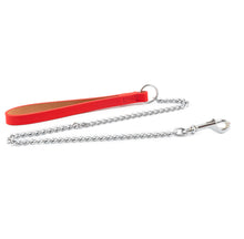 Load image into Gallery viewer, Ancol - Medium Chain Lead with Leather Handle