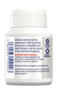 Dorwest - Scullcap & Valerian Tablets
