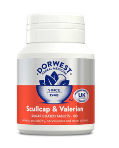 Dorwest - Scullcap & Valerian Tablets