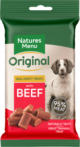 Natures Menu Meaty Dog Treats - Beef