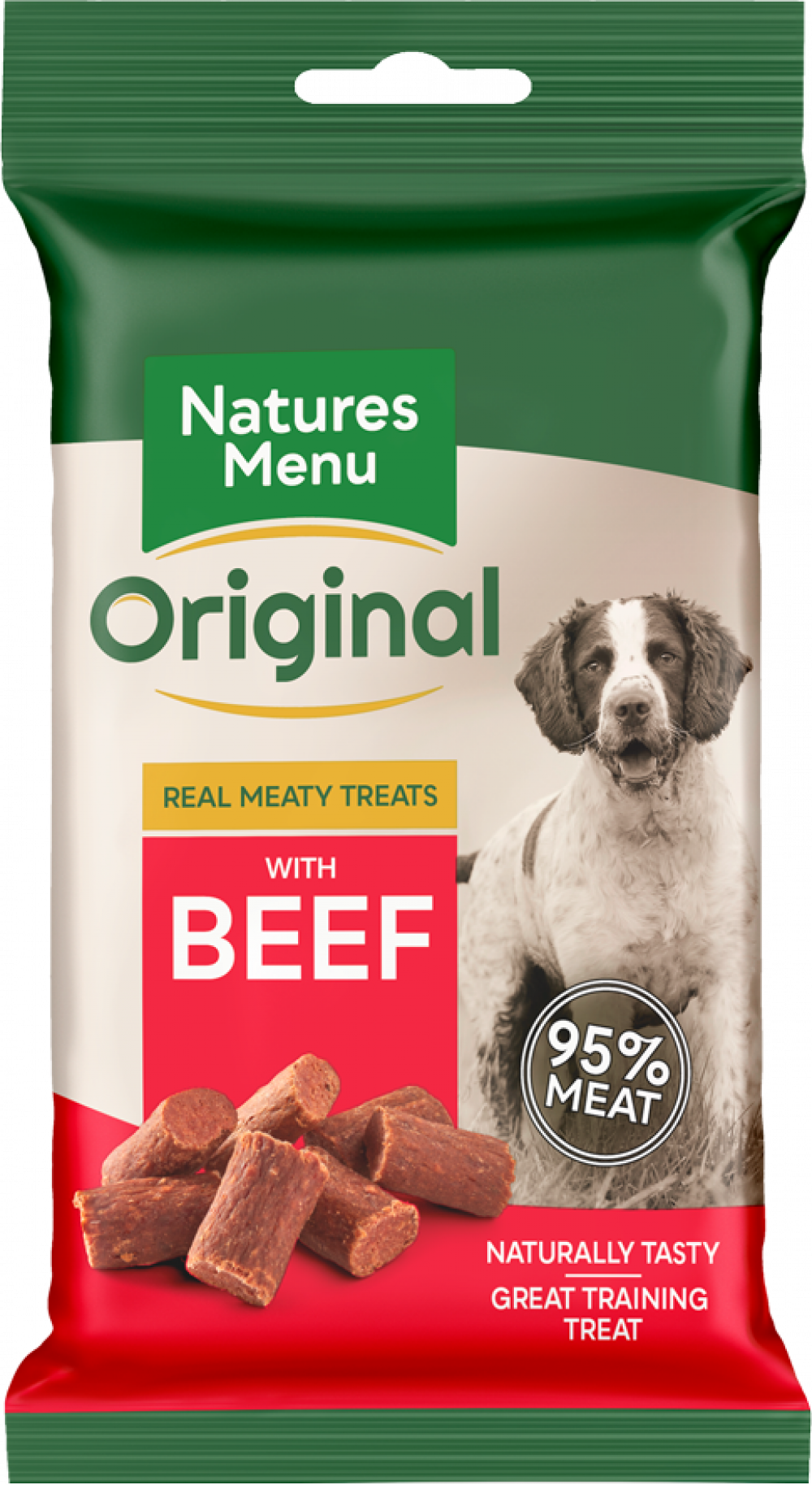 Natures Menu Meaty Dog Treats - Beef
